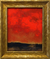 Ota Janeček - Červený soumrak - originál